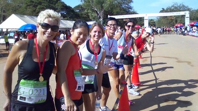 Angkor Wat : semi marathon en terre d'aventure. L'arrivée