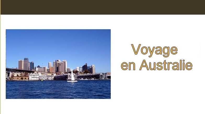 Voyage en Australie