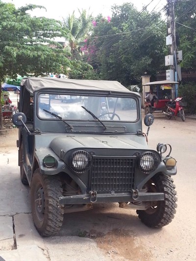 Le Cambodge : découverte de Siem Reap. Jeep