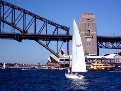 Sydney, Océanie, la terre promise de l'Océan indien. Voilier