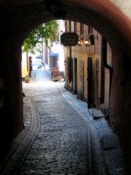 Monastir, Istambul, Pampelune, l'Atlas, Bonifacio, la Suède. Stockholm rue pietonne