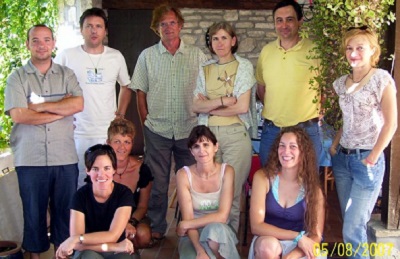 Auvergne Végétarienne Attitude : aventure chez les gaulois. Photo de groupe