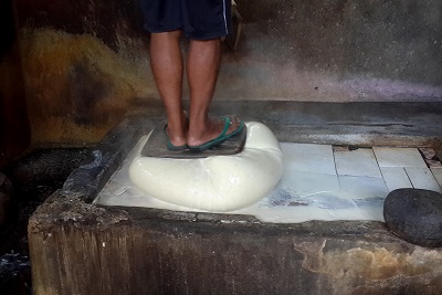 Production de tofu artisanal à Bali : résultat d'enquête. Seconde filtration 