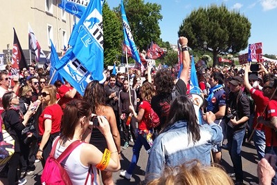 Alès, la gueule de bois pour la corrida de trop Manifestants 