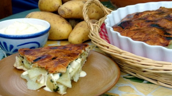 Cuisine végétarienne : recette vegan du pâté aux pommes de terre. La dégustation