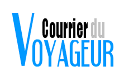 Courrier du voyageur : le bon plan pour voyager tranquille. Logo