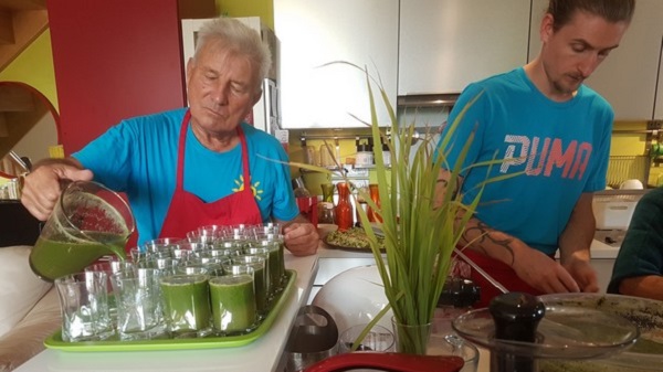 Irène Grosjean, naturopathe et coach en alimentation vivante. Antoine Jean Charles