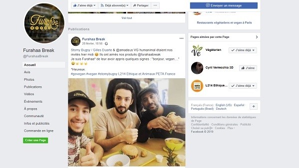 Furahaa Break un restaurant Bio Vegan qui créé du lien et qui fait du bien! Stomy