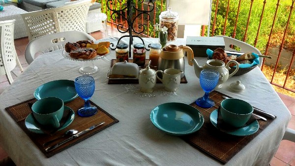 petit déjeuner en vacances